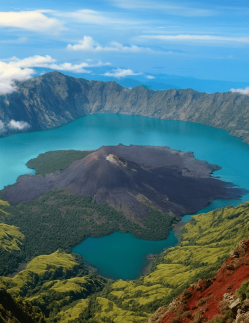 Gunung Rinjani Keindahan Taman Nasional di Pulau Lombok