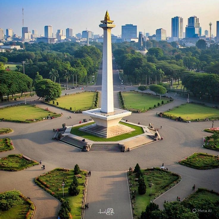 Monumen Nasional  Simbol Semangat Bangsa Indonesia