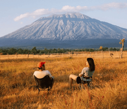 Savana Lintang Ayu Destinasi Traveling Alam Terbuka Panorama